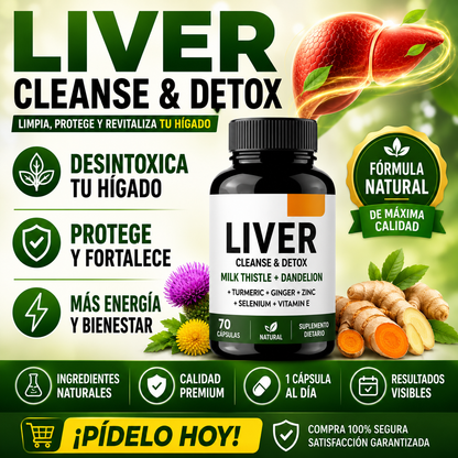 LIVER CLEANSE & DETOX | Desintoxicación Natural para tu Hígado