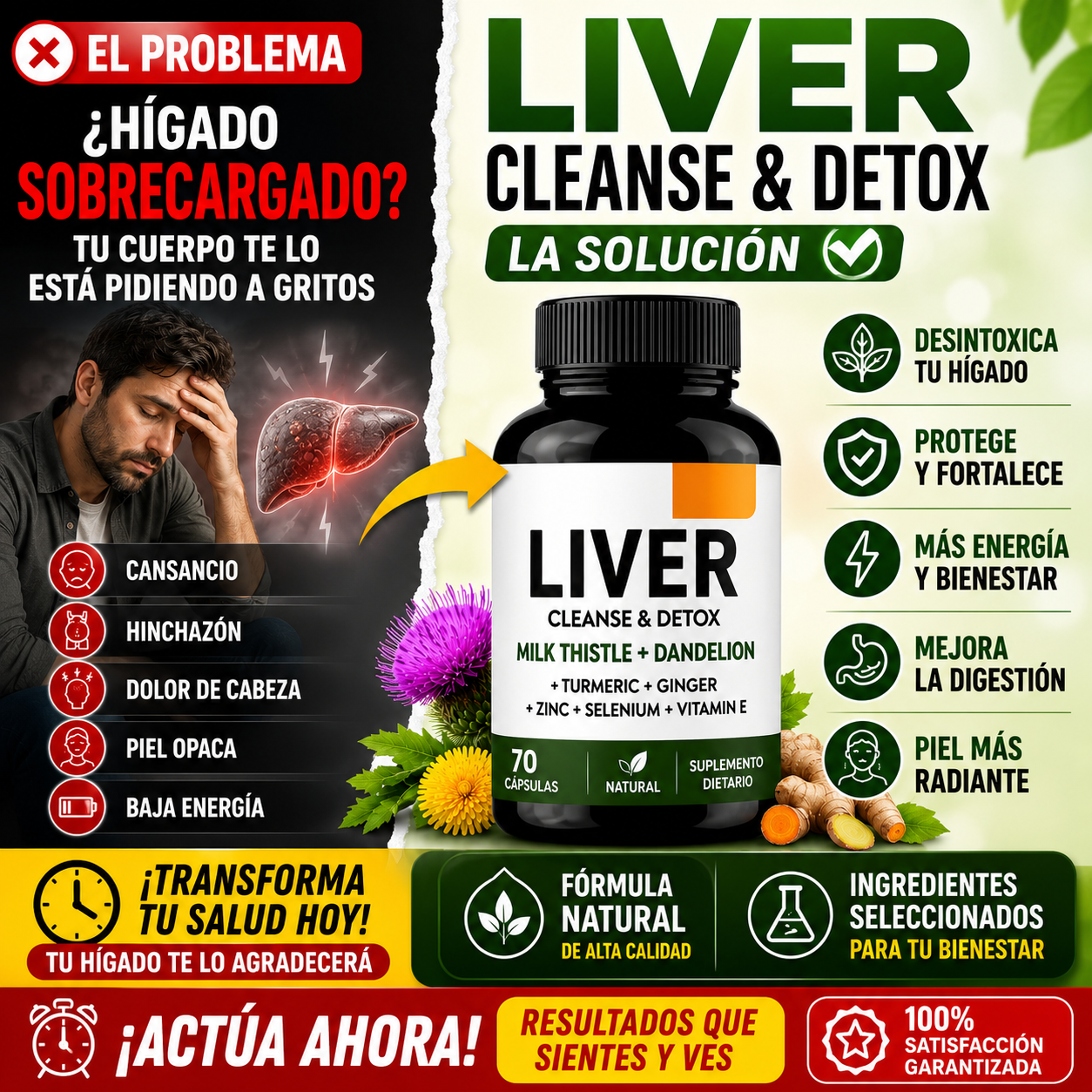 LIVER CLEANSE & DETOX | Desintoxicación Natural para tu Hígado