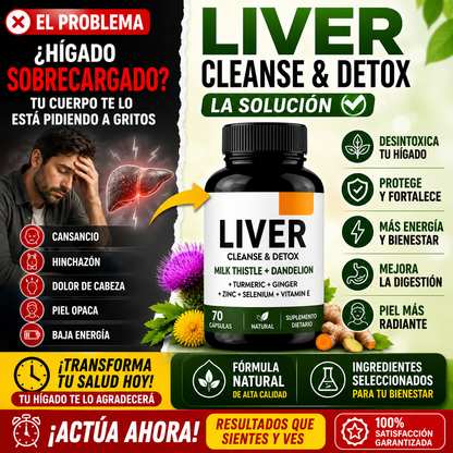 LIVER CLEANSE & DETOX | Desintoxicación Natural para tu Hígado