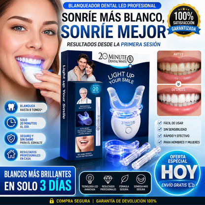 Blanqueador Dental LED Profesional