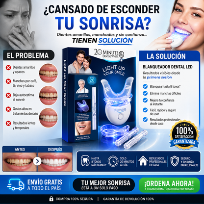 Blanqueador Dental LED Profesional