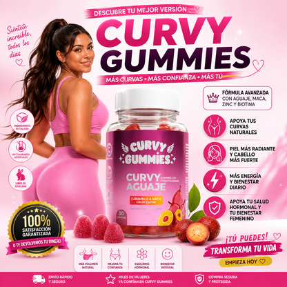 💖 Curvy Gummies | Deliciosas Gomitas para tu Rutina Diaria