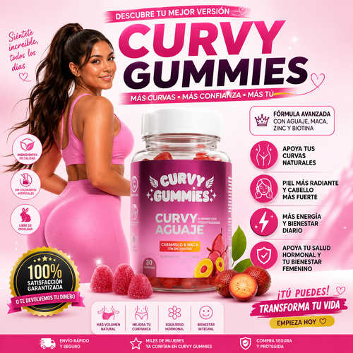 💖 Curvy Gummies | Deliciosas Gomitas para tu Rutina Diaria
