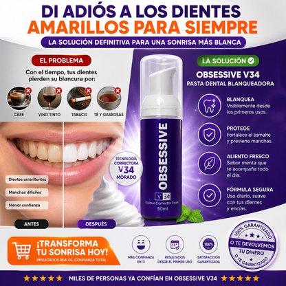 Pasta Dental Blanqueadora ✨ Blancura Visible