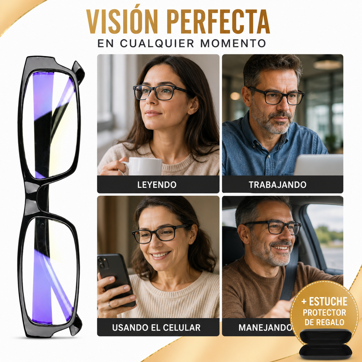 ONE POWER - LENTES MULTIFOCALES + Envio Gratis + Estuche de Viaje de REGALO