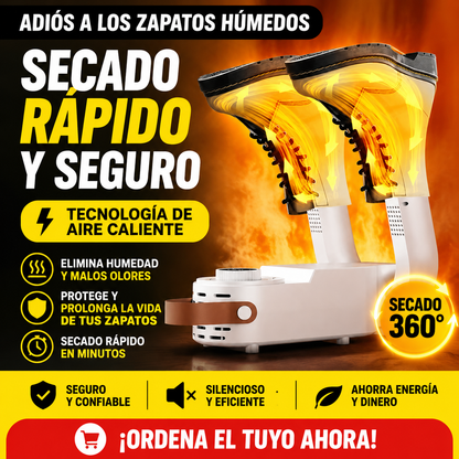 👟 Secador de Zapatillas 360°