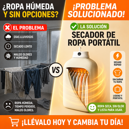 Secador de ropa portatil