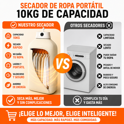 Secador de ropa portatil