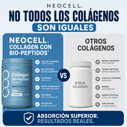 COLAGENO CON BIO-PEPTIDOS NEOCELL | Tamaño Grande 567gr