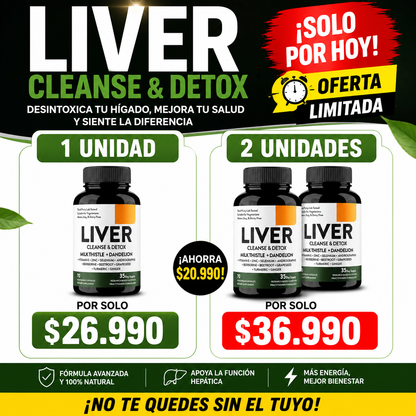 LIVER CLEANSE & DETOX | Desintoxicación Natural para tu Hígado