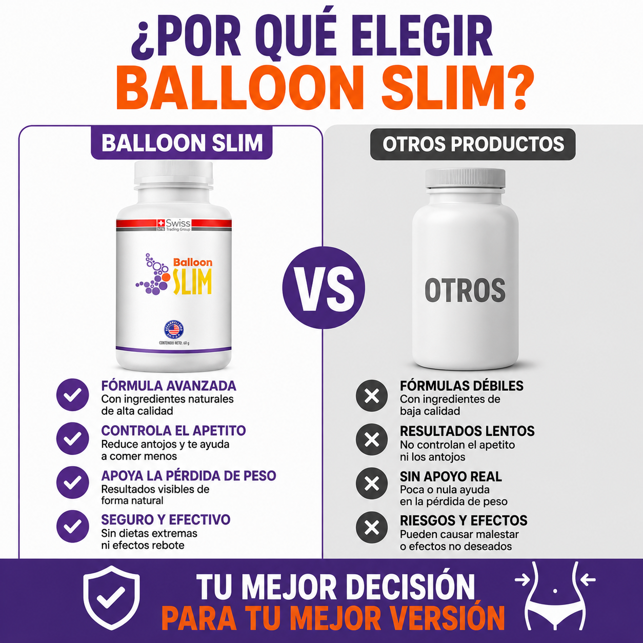 Balloon Slim Suplemento para adelgazar