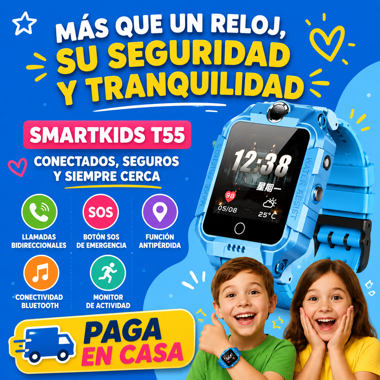 SmartKids T55 | Conectados en Todo Momento