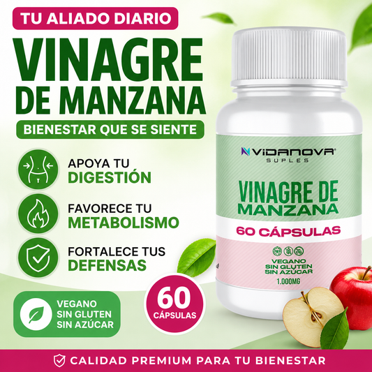 VINAGRE DE MANZANA 60CAPS