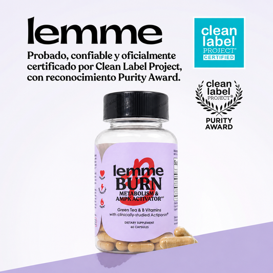 LEMME BURN | Cápsulas activadoras del metabolismo y de la enzima AMPK