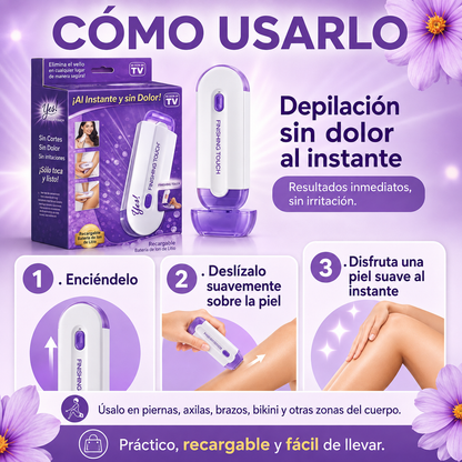 Finish Touch YES – Tu Aliada para una Piel Siempre Suave + Crema blanqueadora de REGALO + Envio GRATIS
