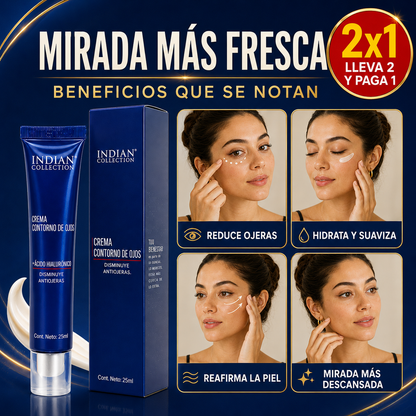 Crema Contorno de Ojos EyeLift™ – Mirada Más Fresca y Descansada + 2x1 Hoy + Envio GRATIS