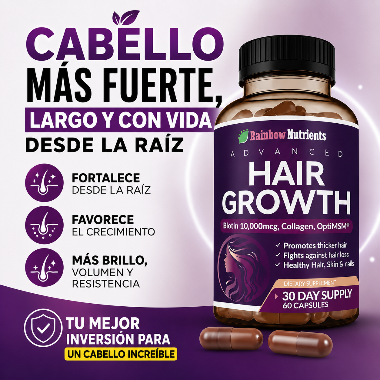 HAIR GROWTH - TRATAMIENTO CAPILAR