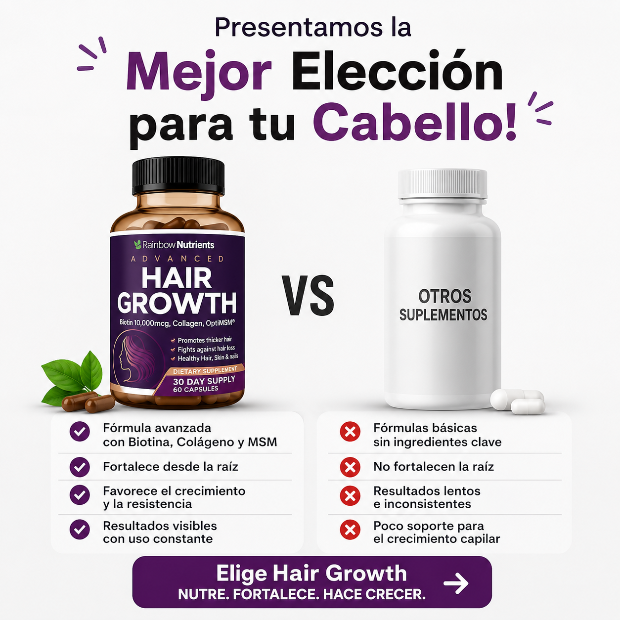 HAIR GROWTH - TRATAMIENTO CAPILAR