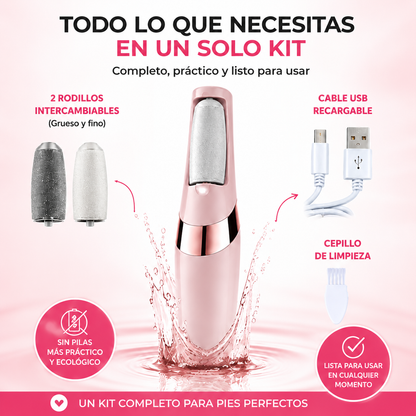 Lima Electrónica para Pies Recargable  Pies Suaves al Instante