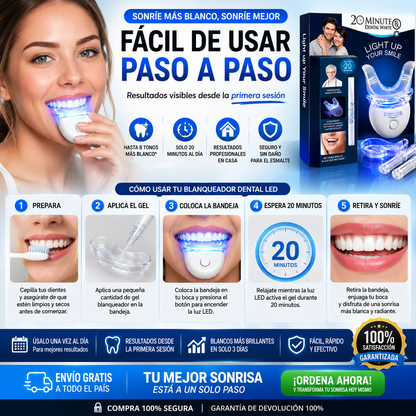 Blanqueador Dental LED Profesional