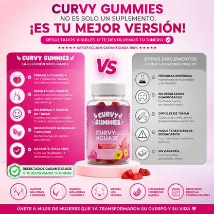 💖 Curvy Gummies | Deliciosas Gomitas para tu Rutina Diaria