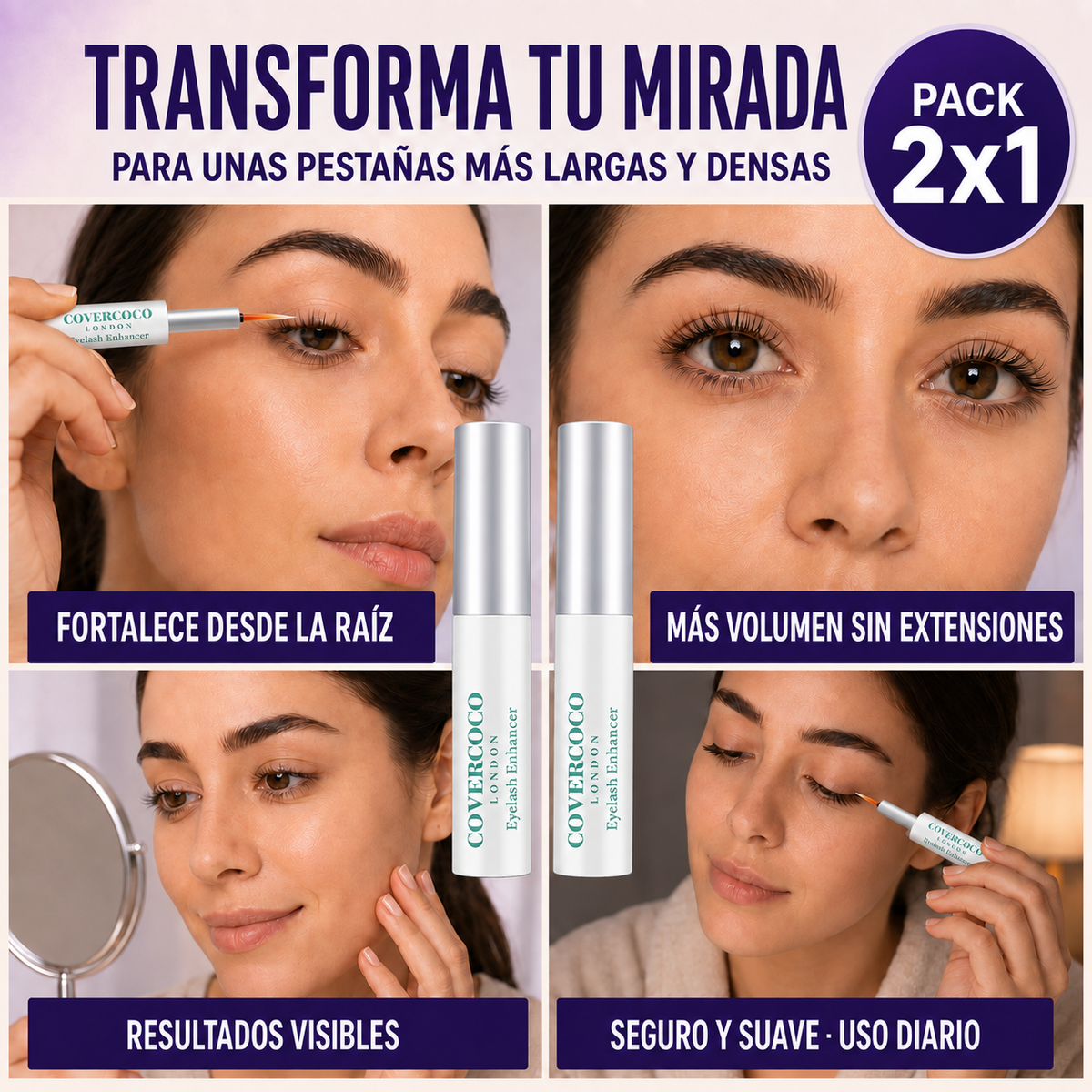 COVERCOCO LONDON - Devuelvele Protagonismo a tu Mirada + Oferta 2x1 + Envio GRATIS
