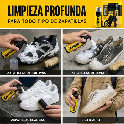 Kit De Limpieza Zapatillas Espuma