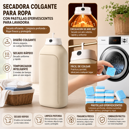 Secador de ropa portatil